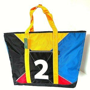 NEW - Vintage LL Bean Boat and Tote Bag - Rare Sail Cloth Tote